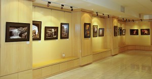 A section of the exhibits